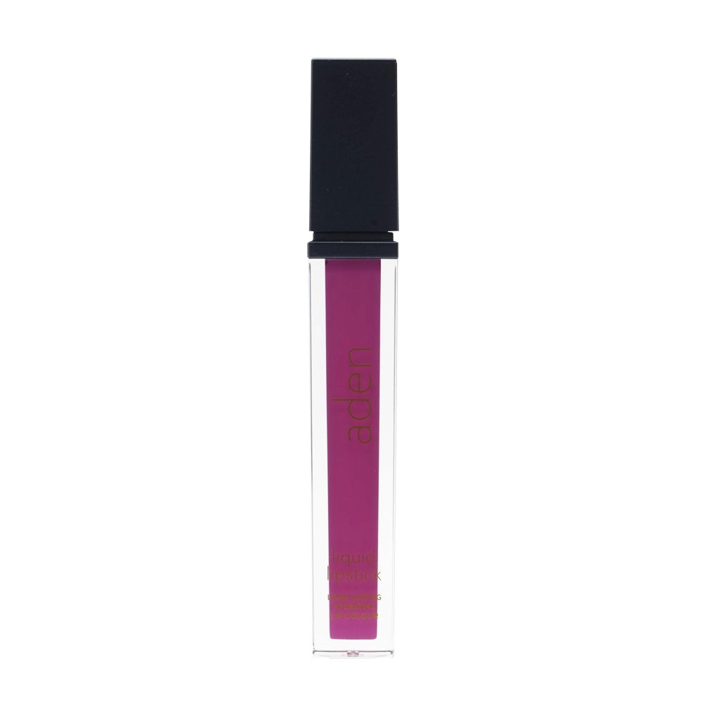 Aden Матовая жидкая помада для губ Liquid Lipstick 10 Cerise, 7 мл - фото N1