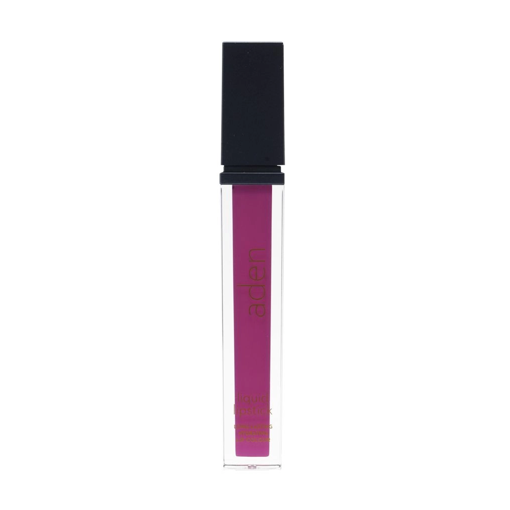 Aden Матова рідка помада для губ Liquid Lipstick 10 Cerise, 7 мл - фото N1