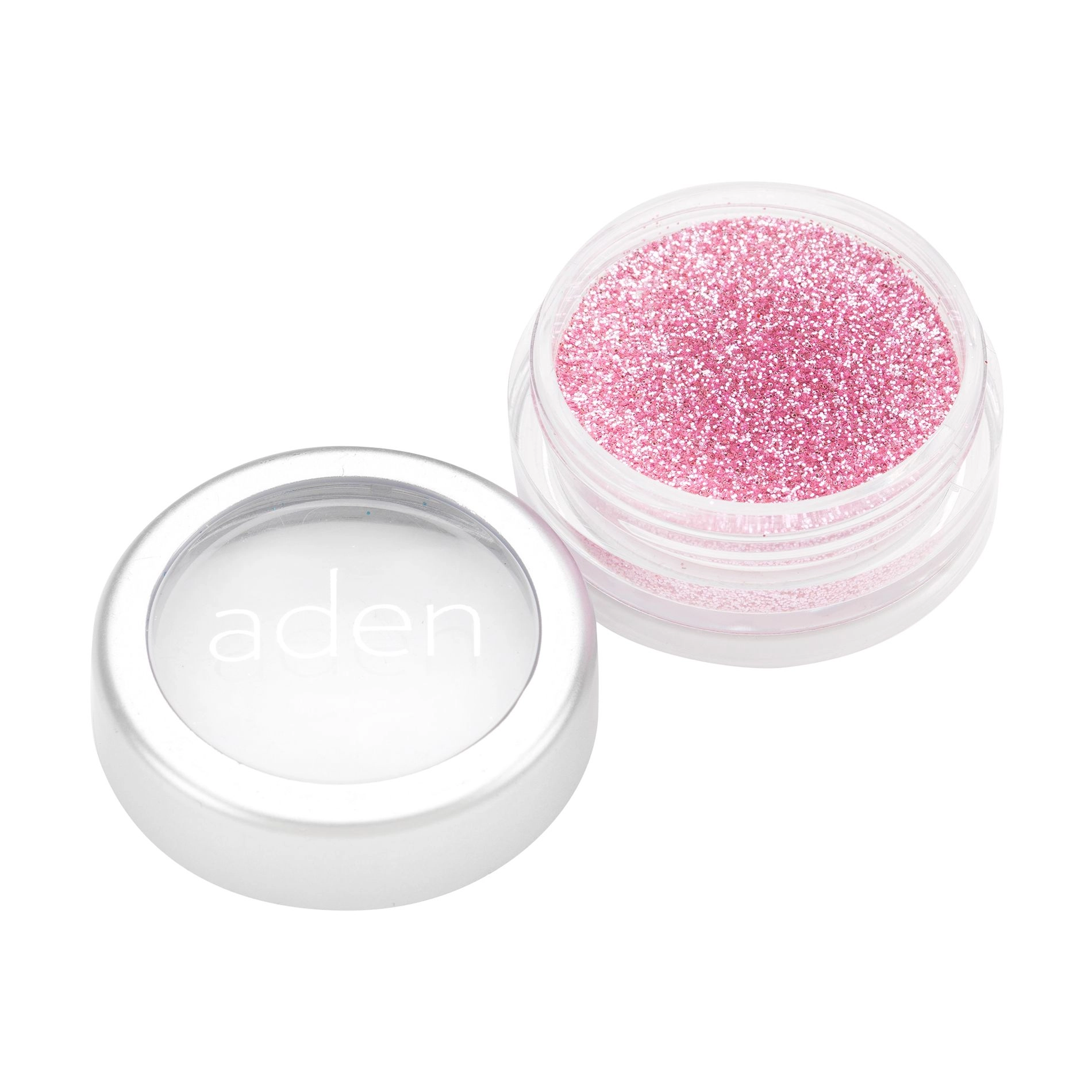 Aden Розсипчастий глітер для обличчя Glitter Powder 12 Candy Pink, 5 г - фото N1