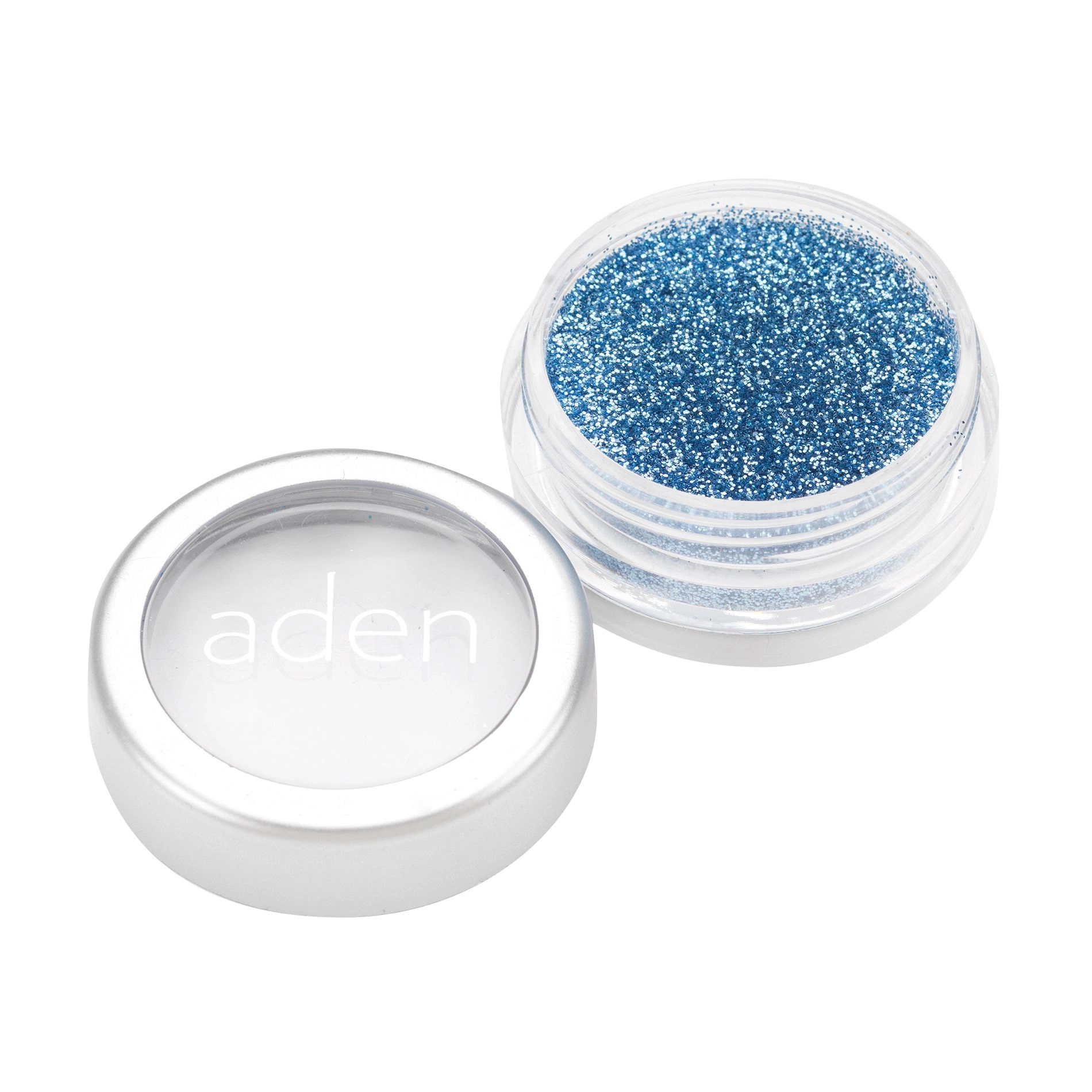 Aden Розсипчастий глітер для обличчя Glitter Powder 20 Metal Blue, 5 г - фото N1