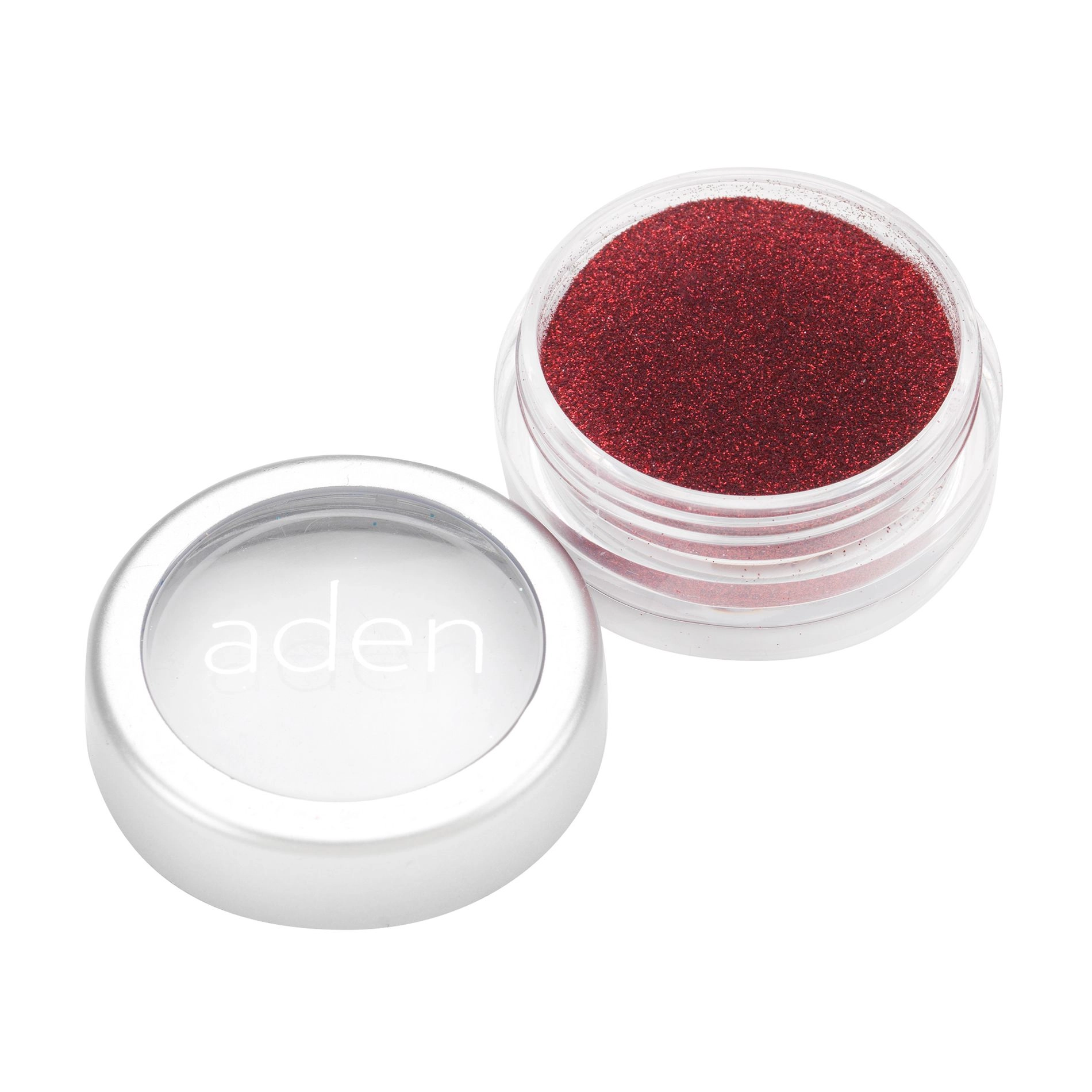 Aden Розсипчастий глітер для обличчя Glitter Powder 36 Scarlet, 5 г - фото N1