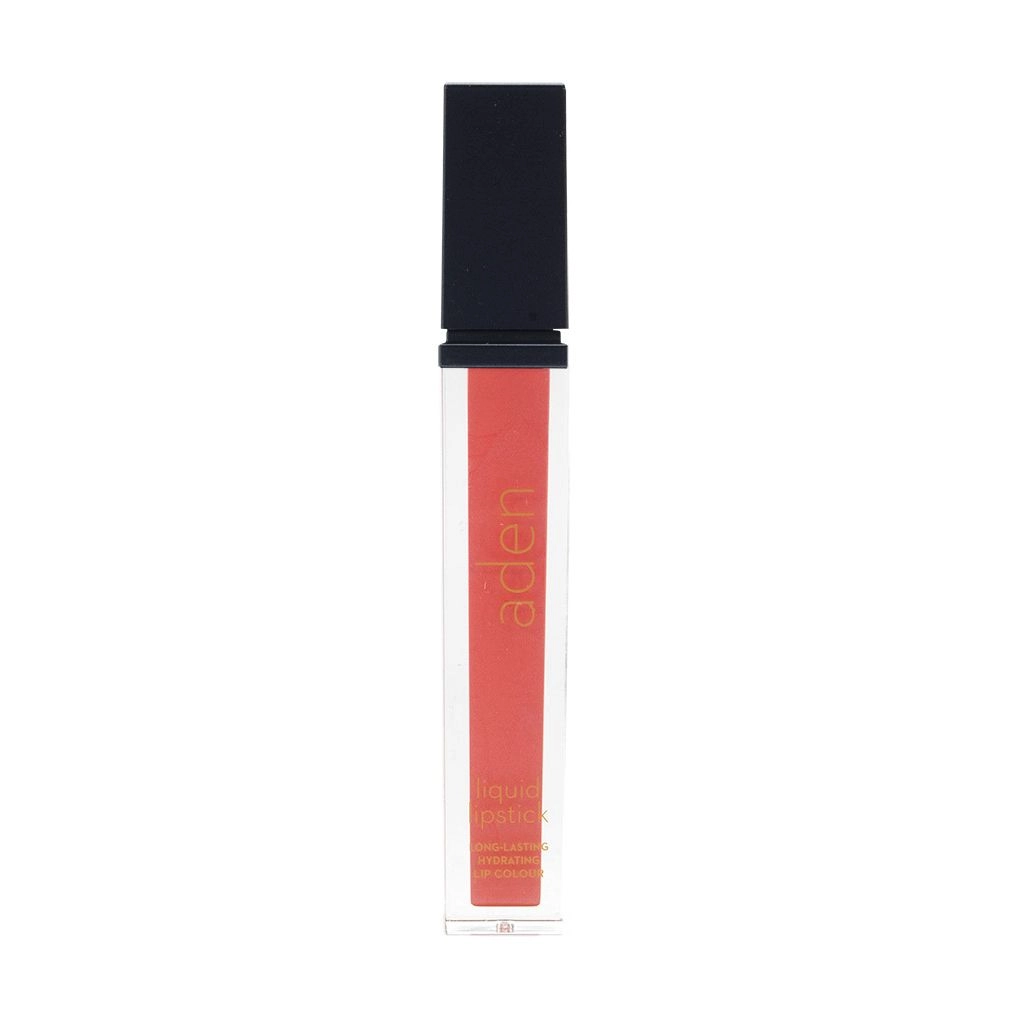 Aden Матовая жидкая помада для губ Liquid Lipstick 13 Sweet Peach, 7 мл - фото N1