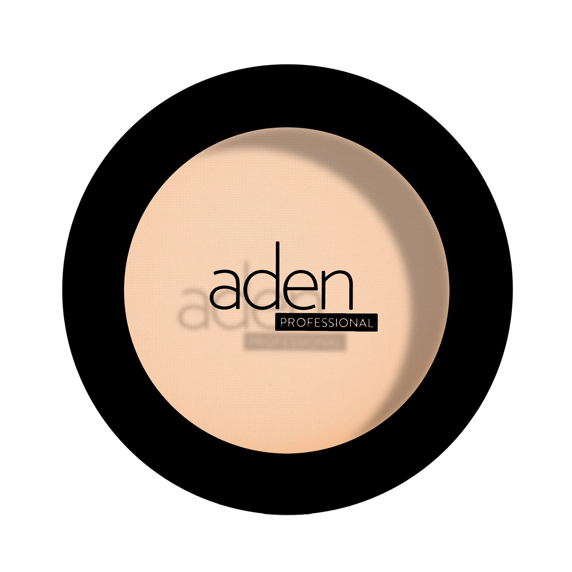 Aden Компактная матовая пудра Cosmetics Silky Matt Compact Powder 02, 15 г - фото N1