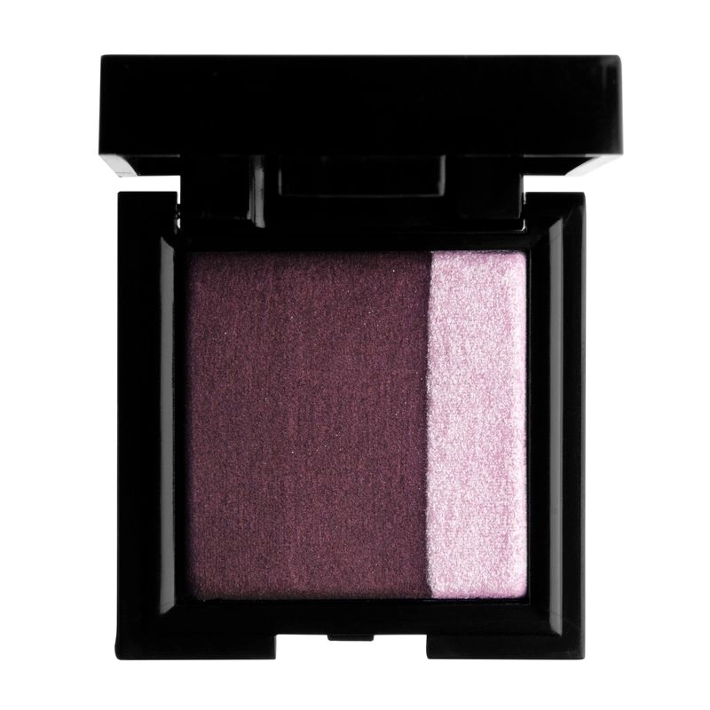 NoUBA Тени для век двойные Hidden Black Duo Eyeshadow - фото N1