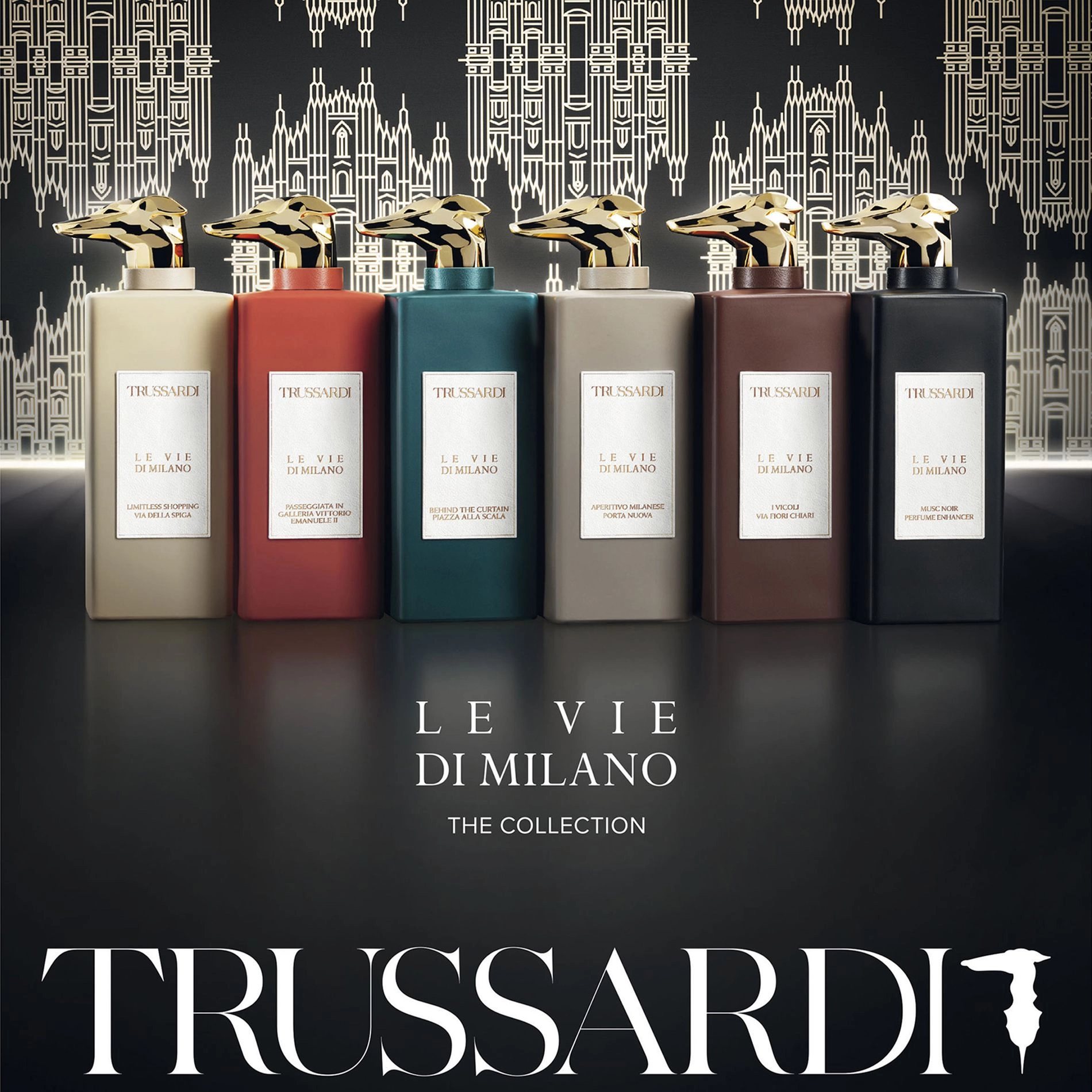 Trussardi Le Vie Di Milano Behind The Curtain Piazza Alla Scala Парфумована вода унісекс, 100 мл - фото N3