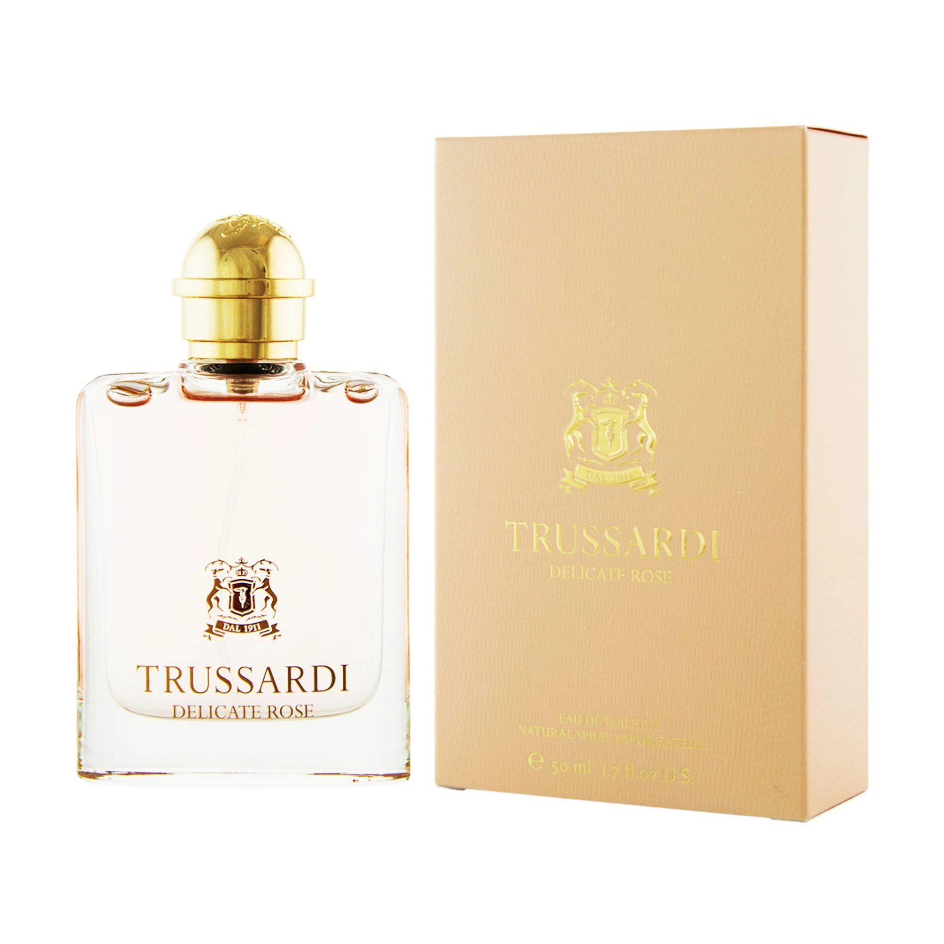 Trussardi Delicate Rose Туалетная вода женская, 50 мл - фото N2