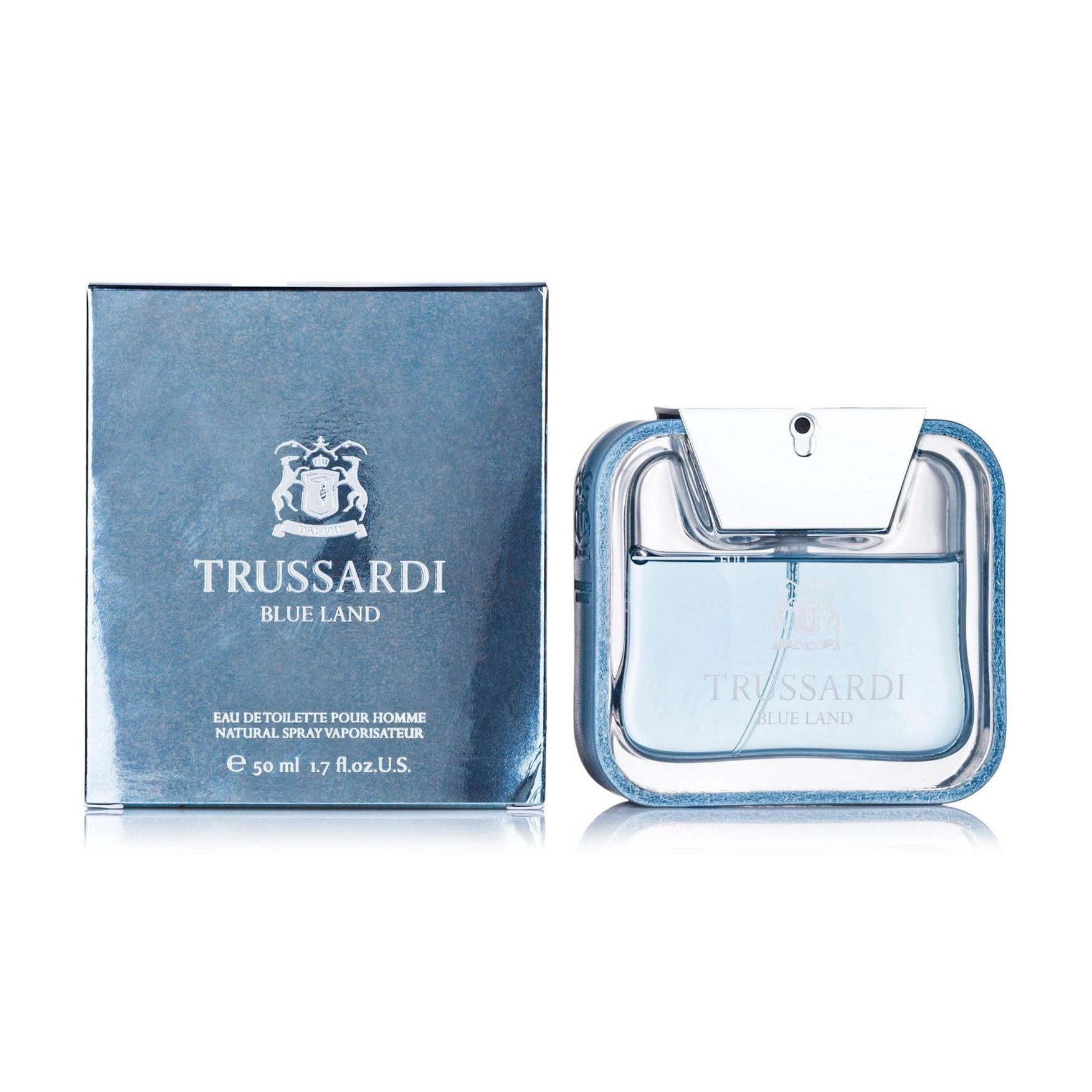 Trussardi Blue Land Туалетная вода мужская, 50 мл - фото N1