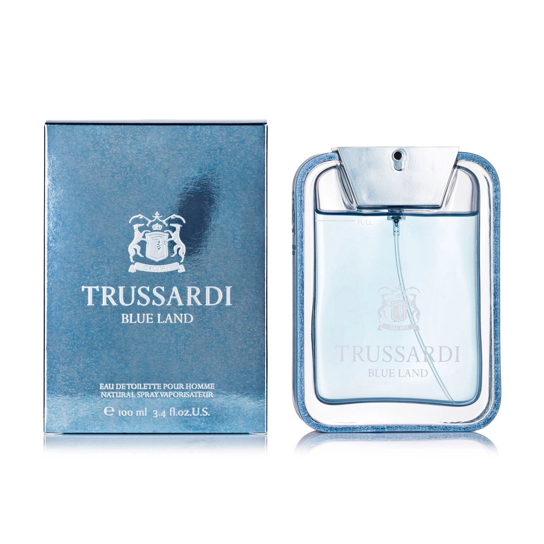 Trussardi Blue Land Туалетна вода чоловіча, 100 мл - фото N1