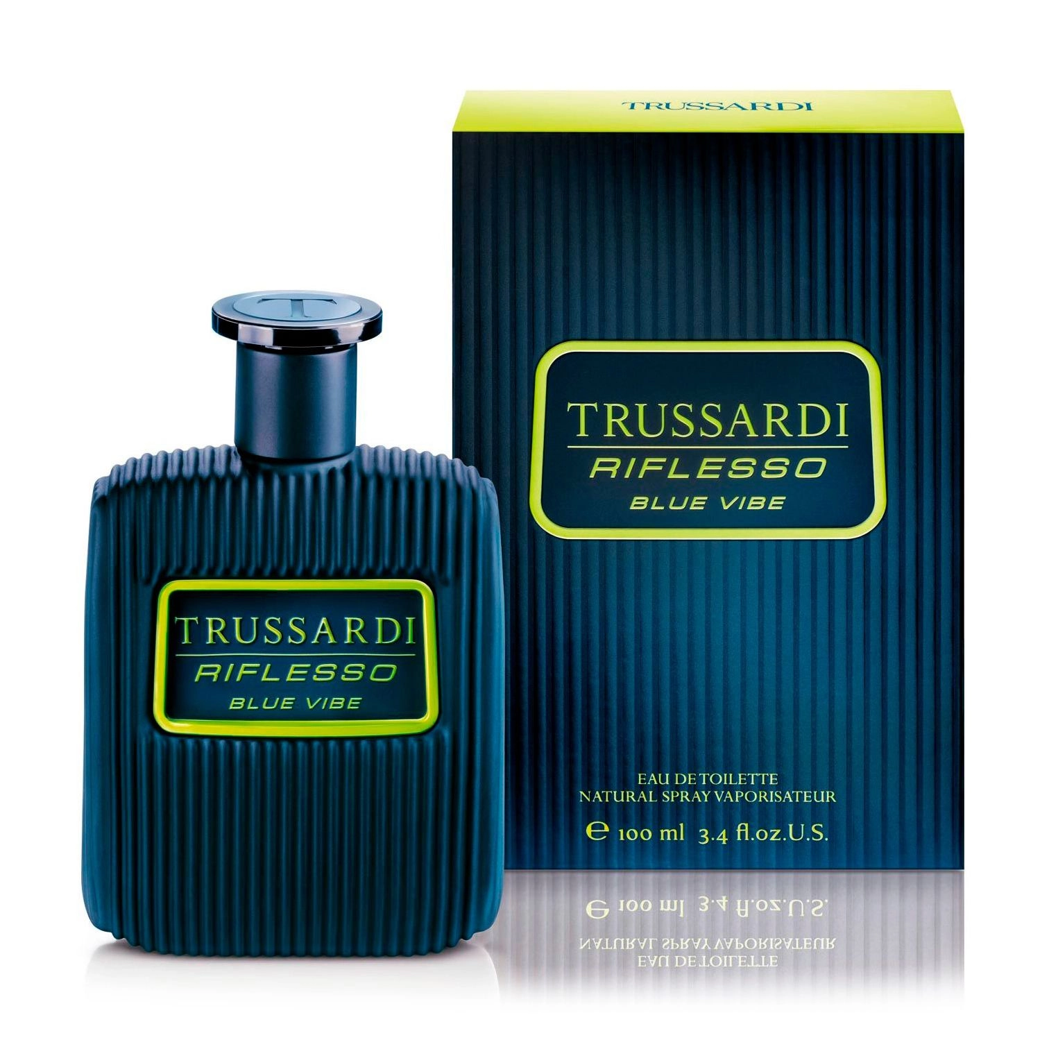 Trussardi Riflesso Blue Vibe Туалетная вода мужская, 100 мл - фото N1