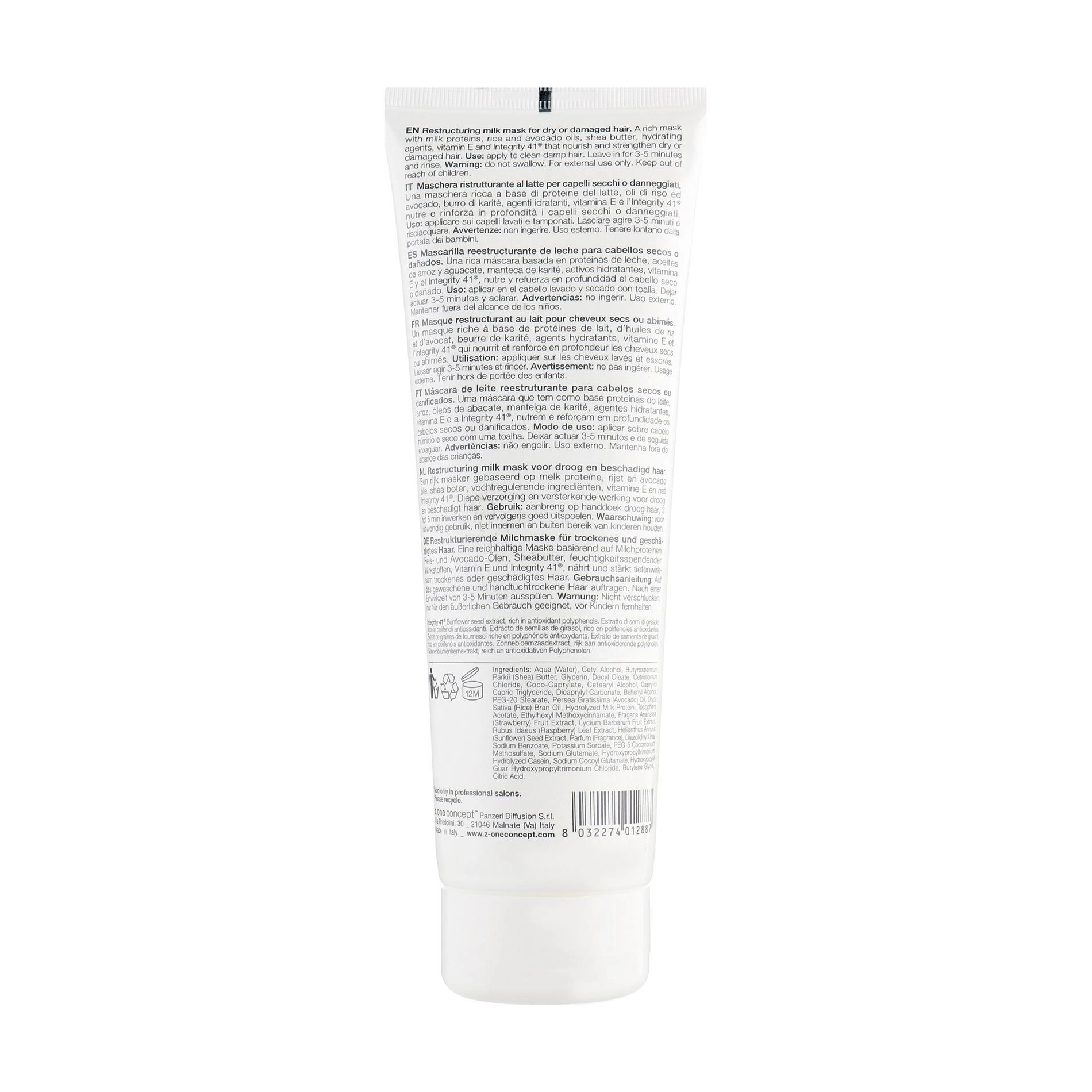 Milk Shake Маска для волосся Natural Care Active Milk Mask, 250 мл - фото N2