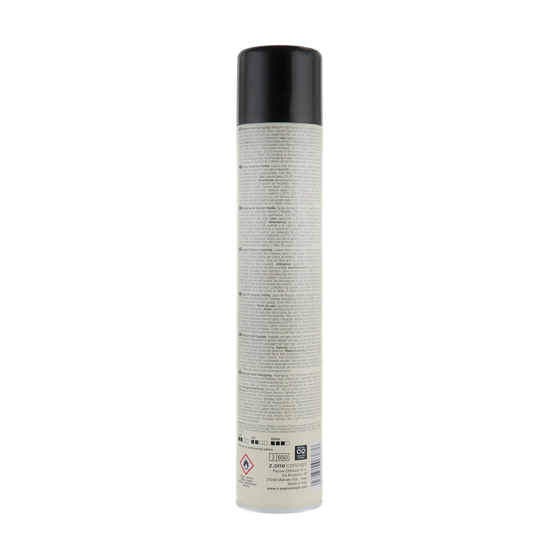 Milk Shake Лак для укладки волос Lifestyling Hairspray Medium Hold средней фиксации, 500 мл - фото N2