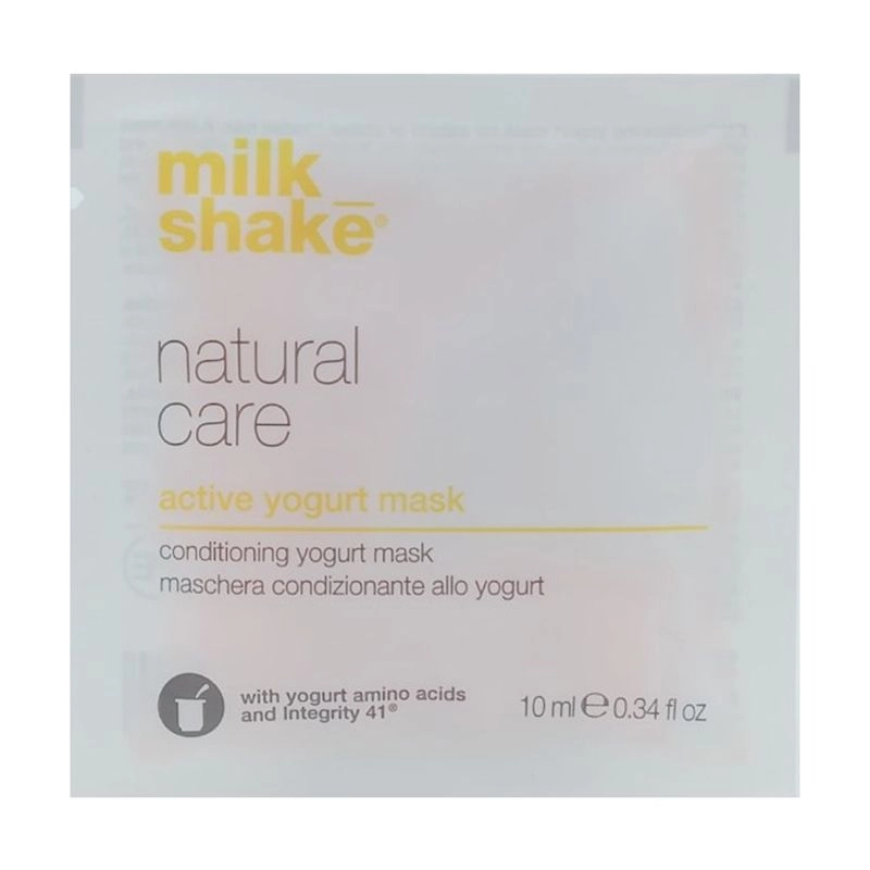 Milk Shake Маска для волосся Natural Care Active Yogurt Mask Живильна, для натурального або фарбованого волосся - фото N1