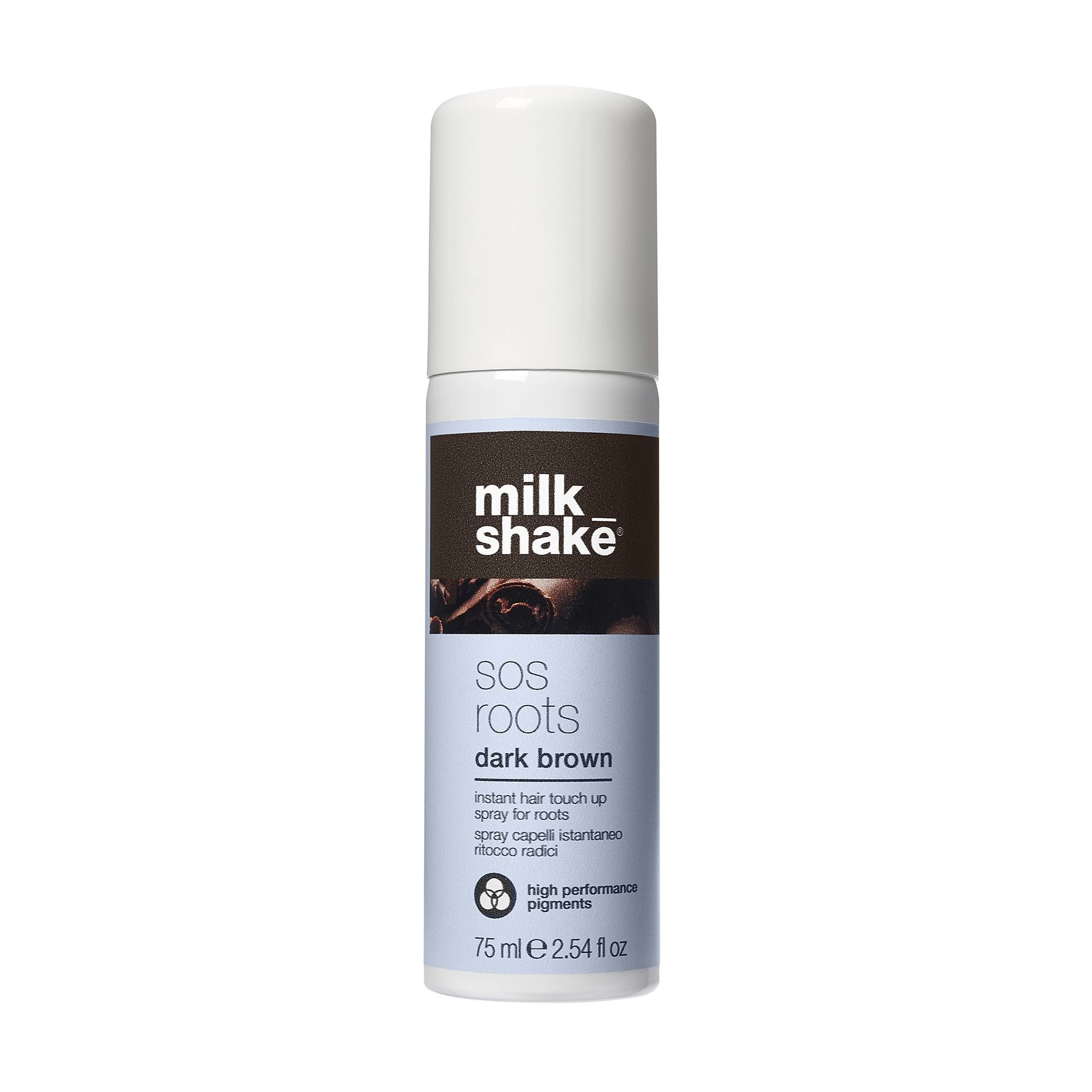 Milk Shake Тонувальний спрей для волосся Sos Roots Dark Brown, 75 мл - фото N1