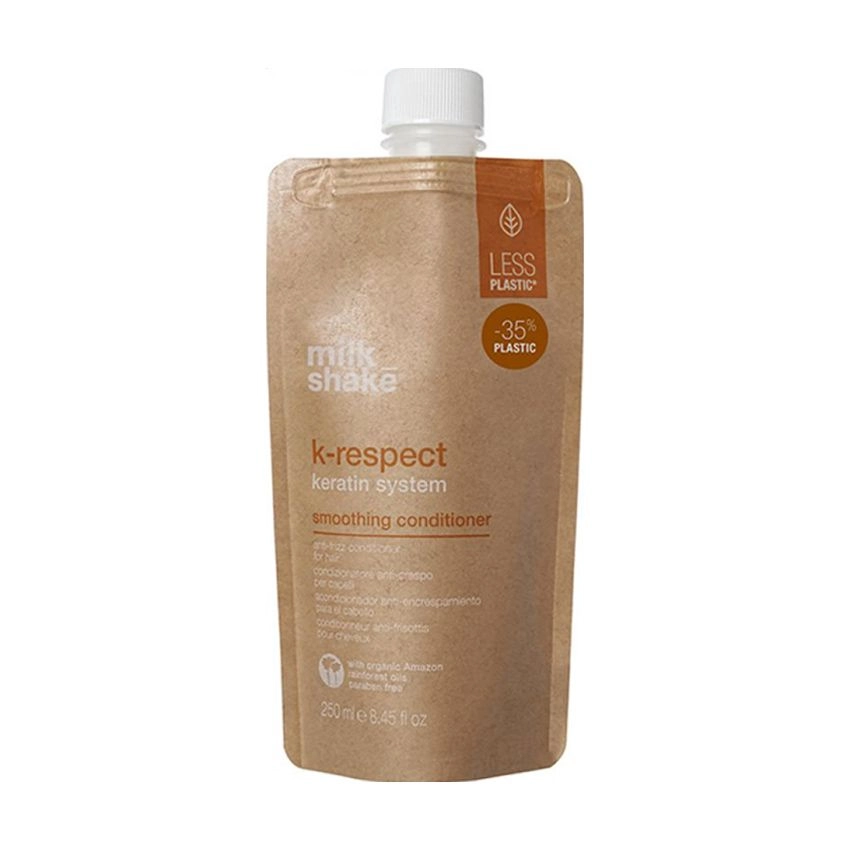 Розгладжуючий кондиціонер для волосся - Milk Shake K-Respect Keratin System Smoothing Conditioner, 250 мл - фото N1