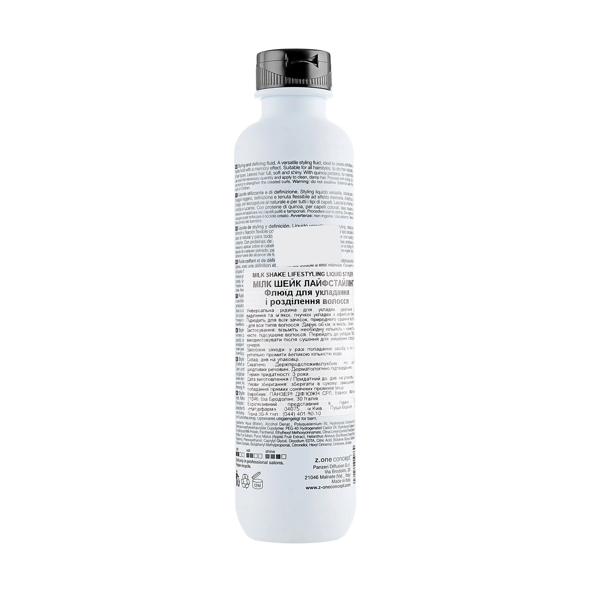 Milk Shake Флюїд для укладання волосся Lifestyling Liquid Styler, 250 мл - фото N2