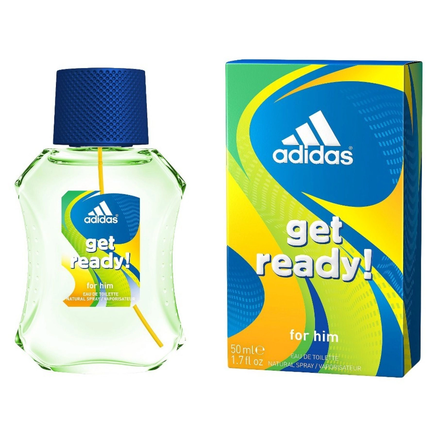 Adidas Туалетная вода Get Ready мужская 50мл - фото N1