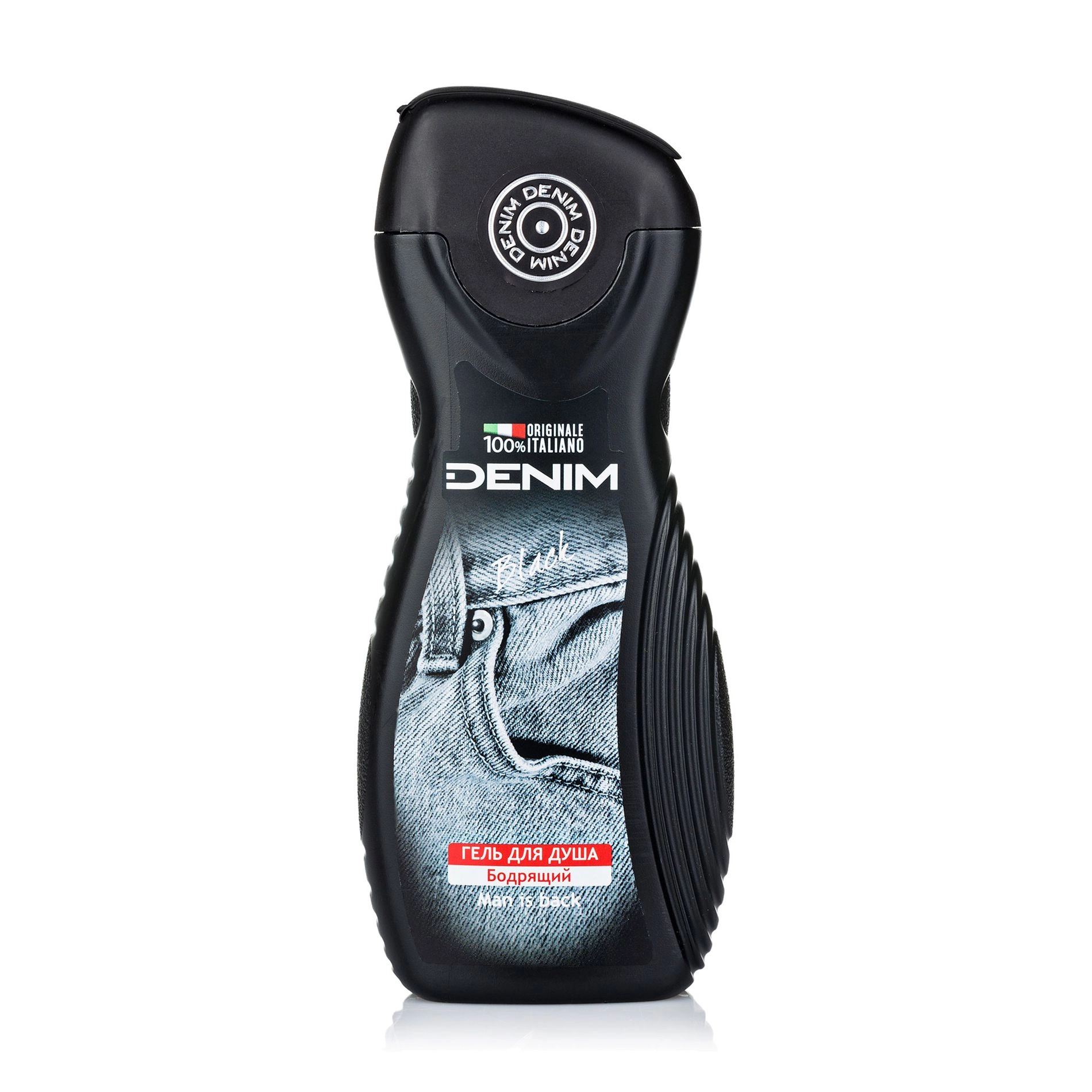 DENIM Мужской гель для душа Black Shower Gel Бодрящий, 250 мл - фото N1