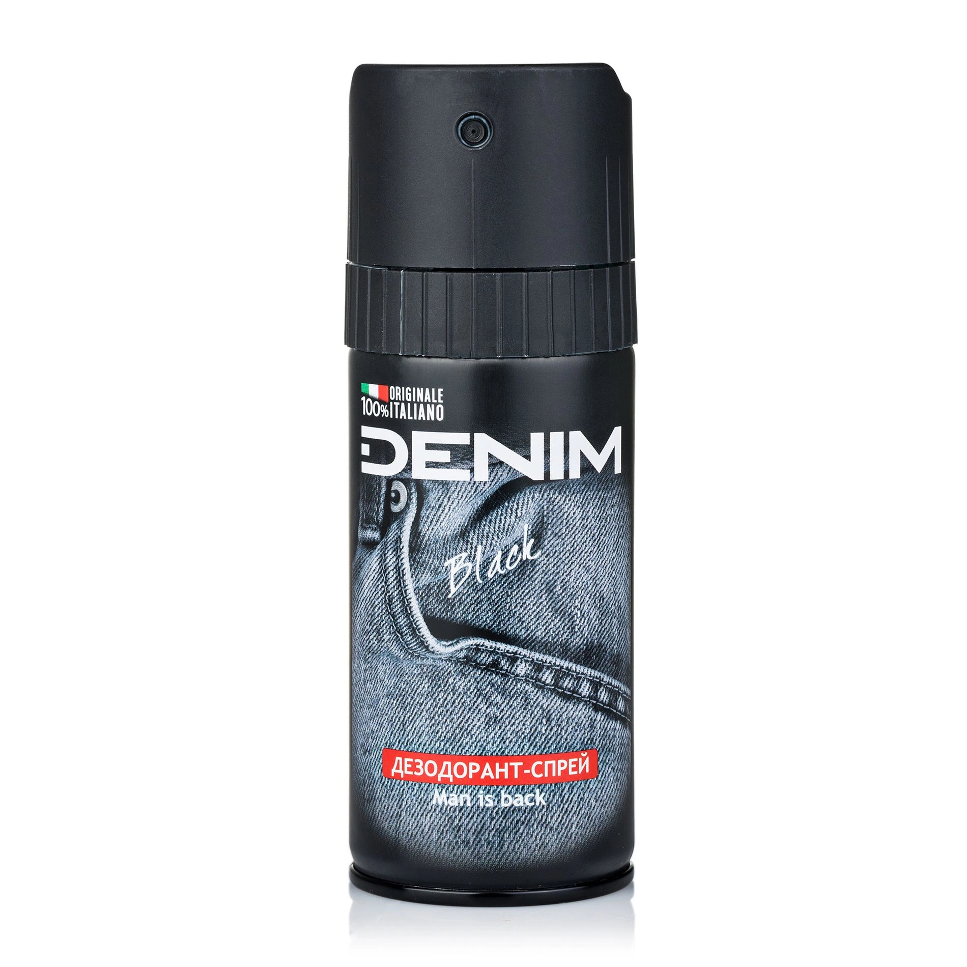 DENIM Дезодорант-спрей Black чоловічий, 150 мл - фото N1