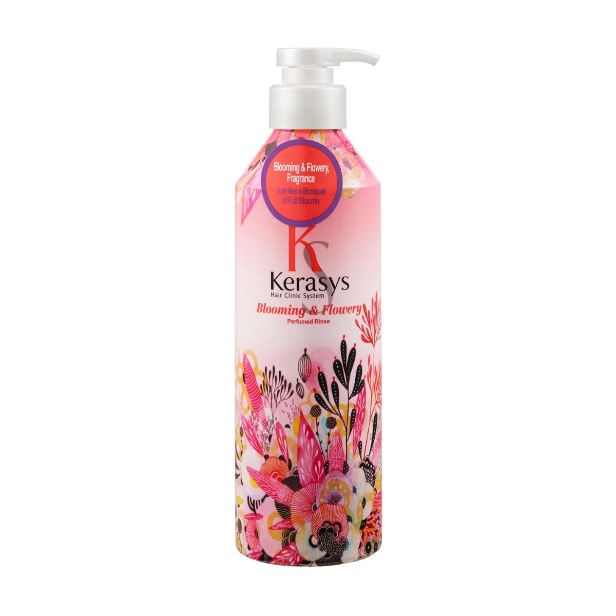 KeraSys Кондиціонер для волосся Blooming & Flowery Perfumed, 600 мл - фото N1