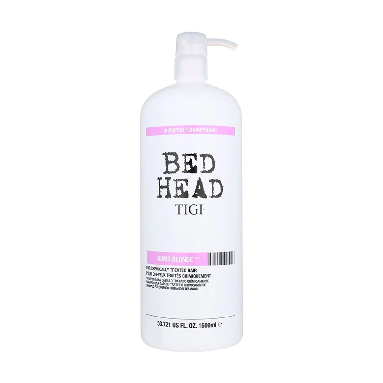 TIGI Шампунь Bed Head Dumb Blonde Shampoo для освітленого та хімічно пошкодженого волосся, 1.5 л - фото N1