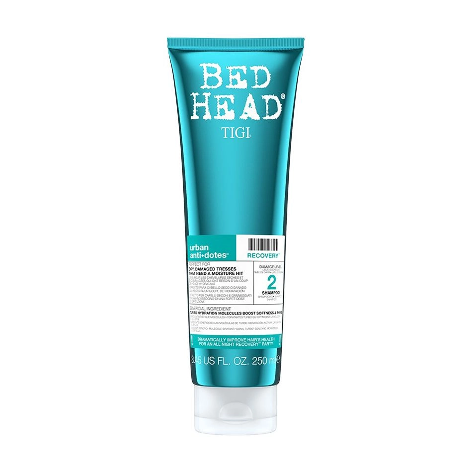 TIGI Увлажняющий шампунь Bed Head Urban Anti+Dotes Recovery Shampoo для сухих и поврежденных волос - фото N1