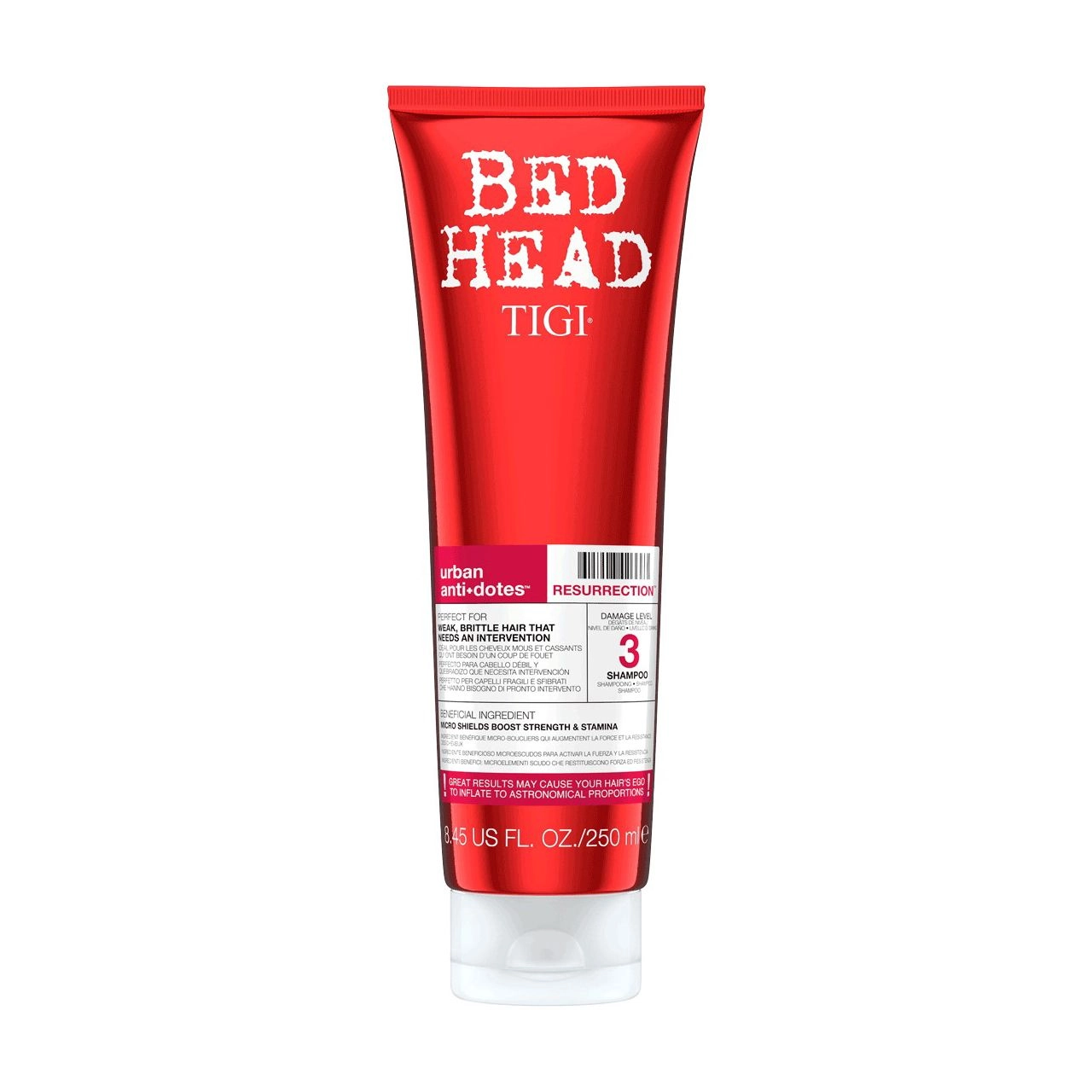 TIGI Восстанавливающий шампунь Bed Head Urban Anti+Dotes Resurrection Shampoo для слабых и ломких волос - фото N1