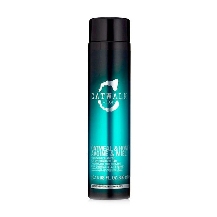 TIGI Питательный шампунь Catwalk Oatmeal & Honey Shampoo для сухих и поврежденных волос - фото N1