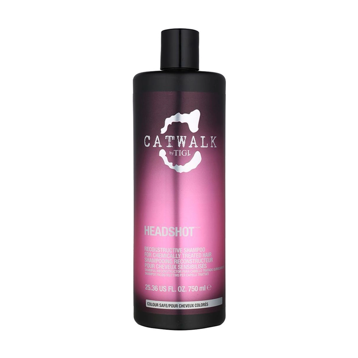 TIGI Интенсивно увлажняющий шампунь Catwalk Headshot Reconstructive Shampoo для химически поврежденных волос, 750 мл - фото N1