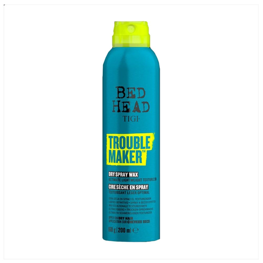 TIGI Текстуруючий спрей-віск для волосся Bed Head Trouble Maker Dry Spray Wax, 200 мл - фото N1