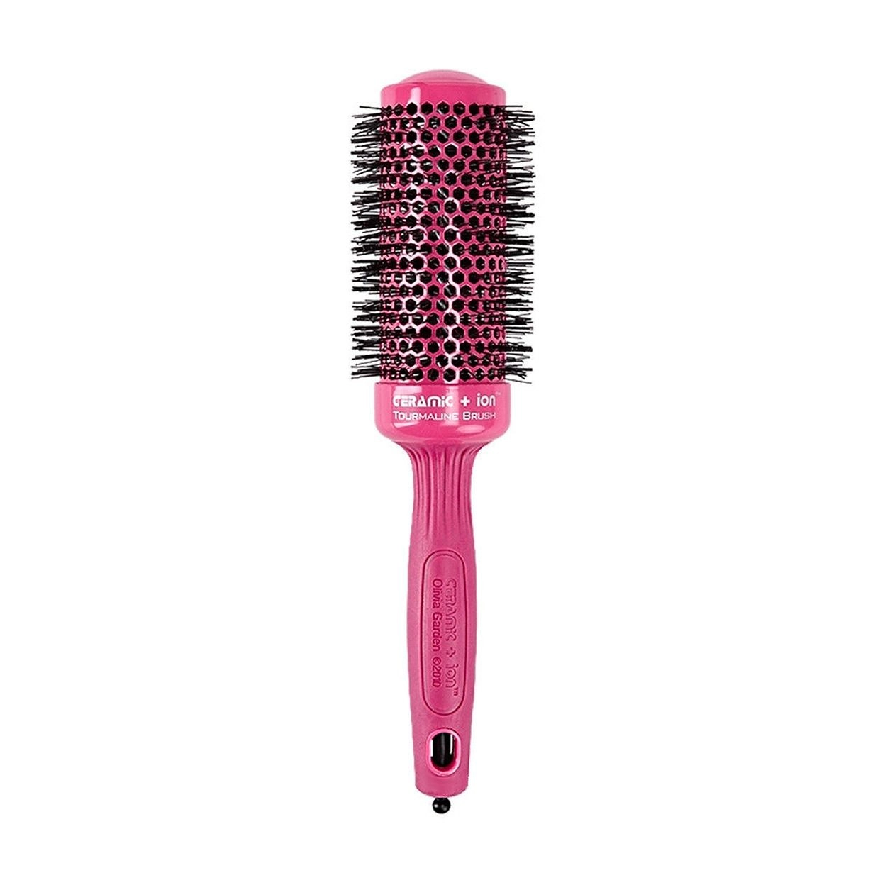 Olivia Garden Браш для волосся Ceramic + Ion Thermal Brush Pink CI-45, діаметр 45 мм - фото N1