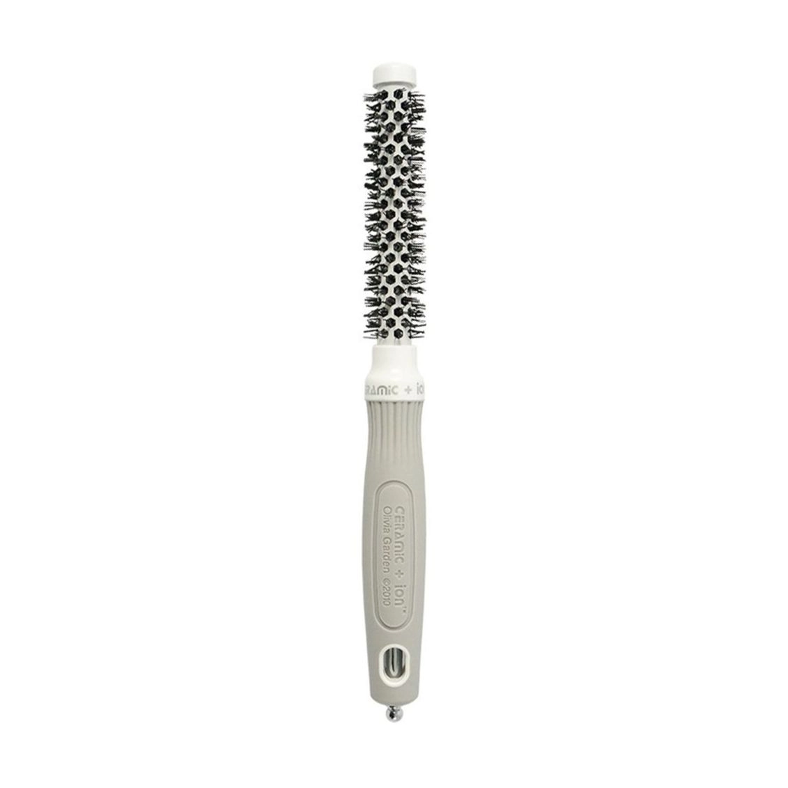 Olivia Garden Браш для волосся Ceramic + Ion Thermal Brush Silver CI-15, діаметр 15 мм - фото N1