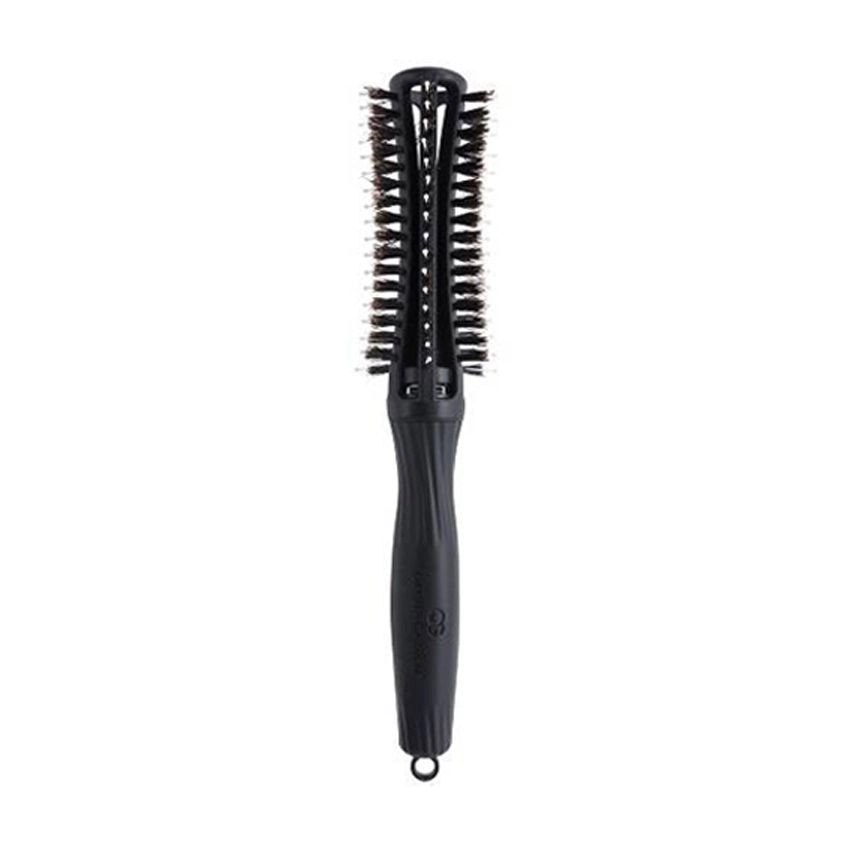 Браш для волос - Olivia Garden Finger Brush Round Small Black, 1 шт - фото N1