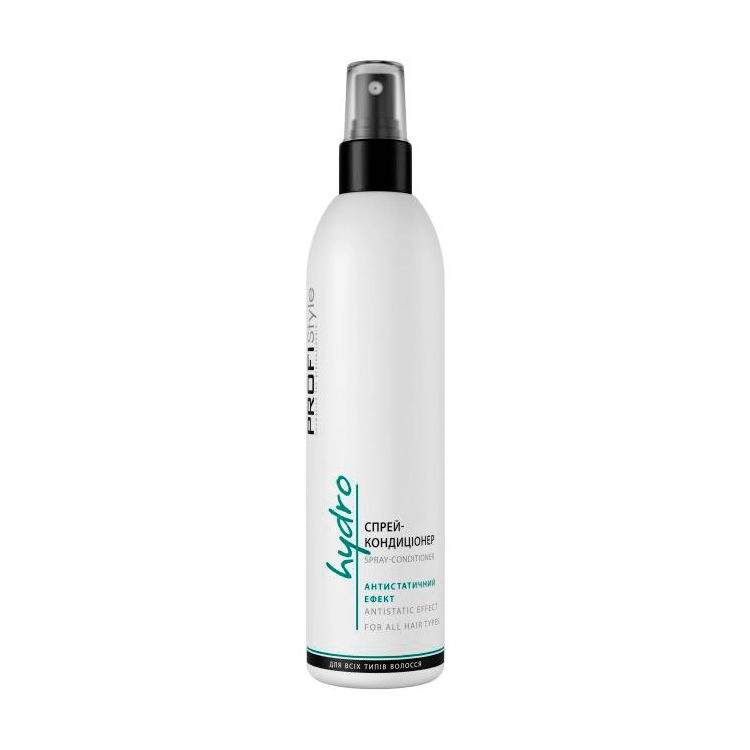 Profi Style Спрей-кондиціонер Hydro Антистатичний ефект для всіх типів волосся, 250 мл - фото N1