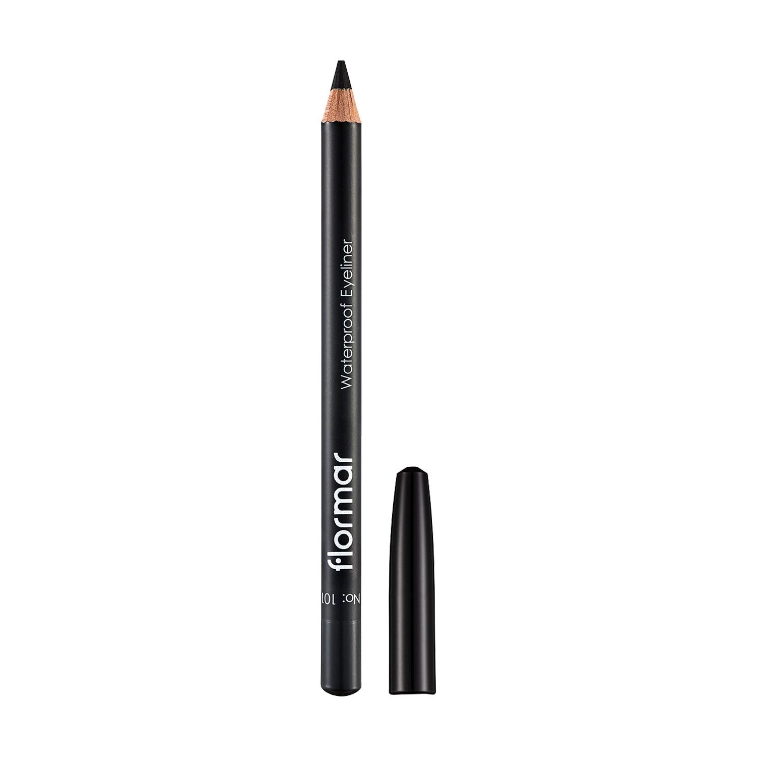 Flormar Водостійкий олівець для очей Waterproof Eyeliner 101 Black Ice, 1.14 г - фото N1