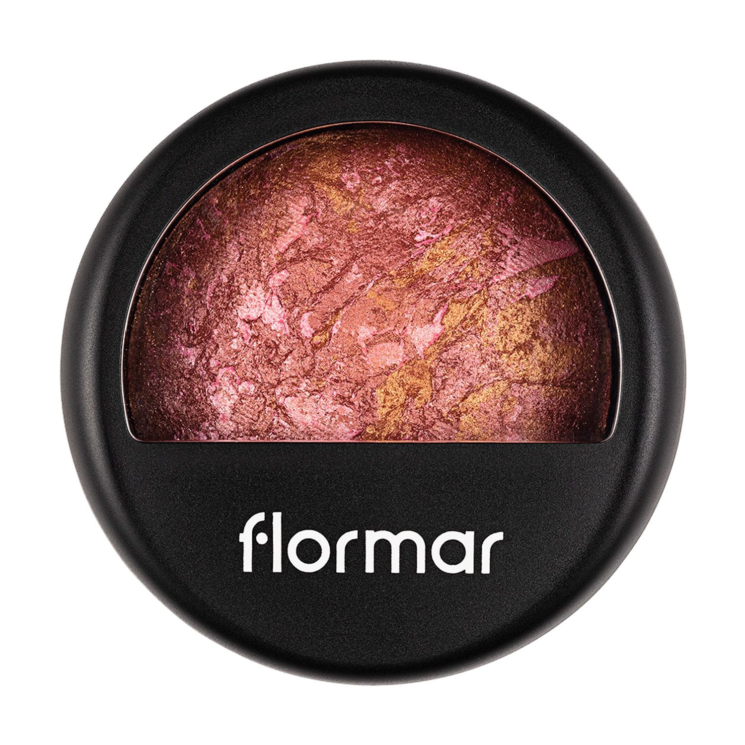 Flormar Запечені рум'яна для обличчя Baked Blush-On 044 Pink Bronze, 9 г - фото N1