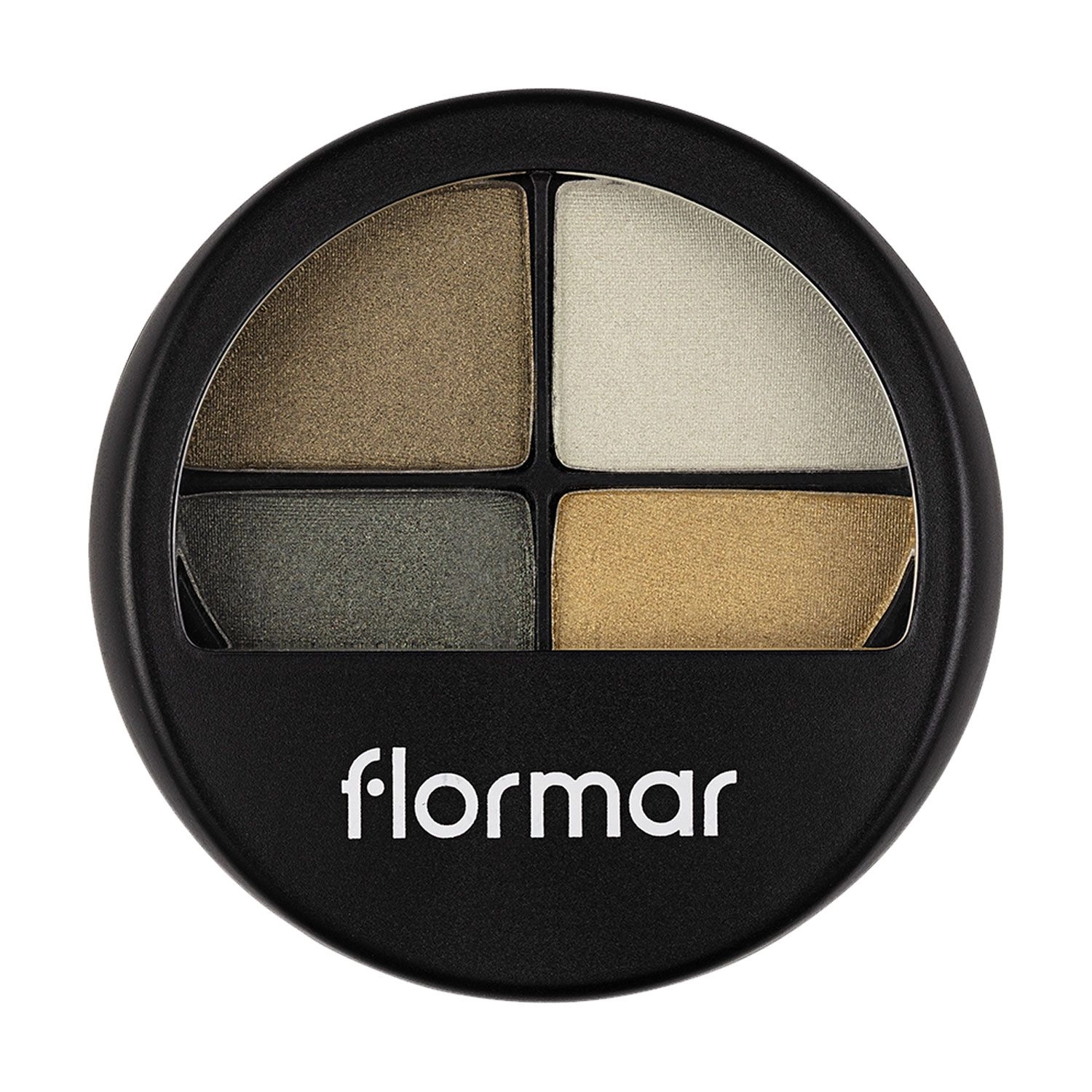 Flormar Тени для век Quartet Eyeshadow 403 Green Garden, 12 г - фото N1