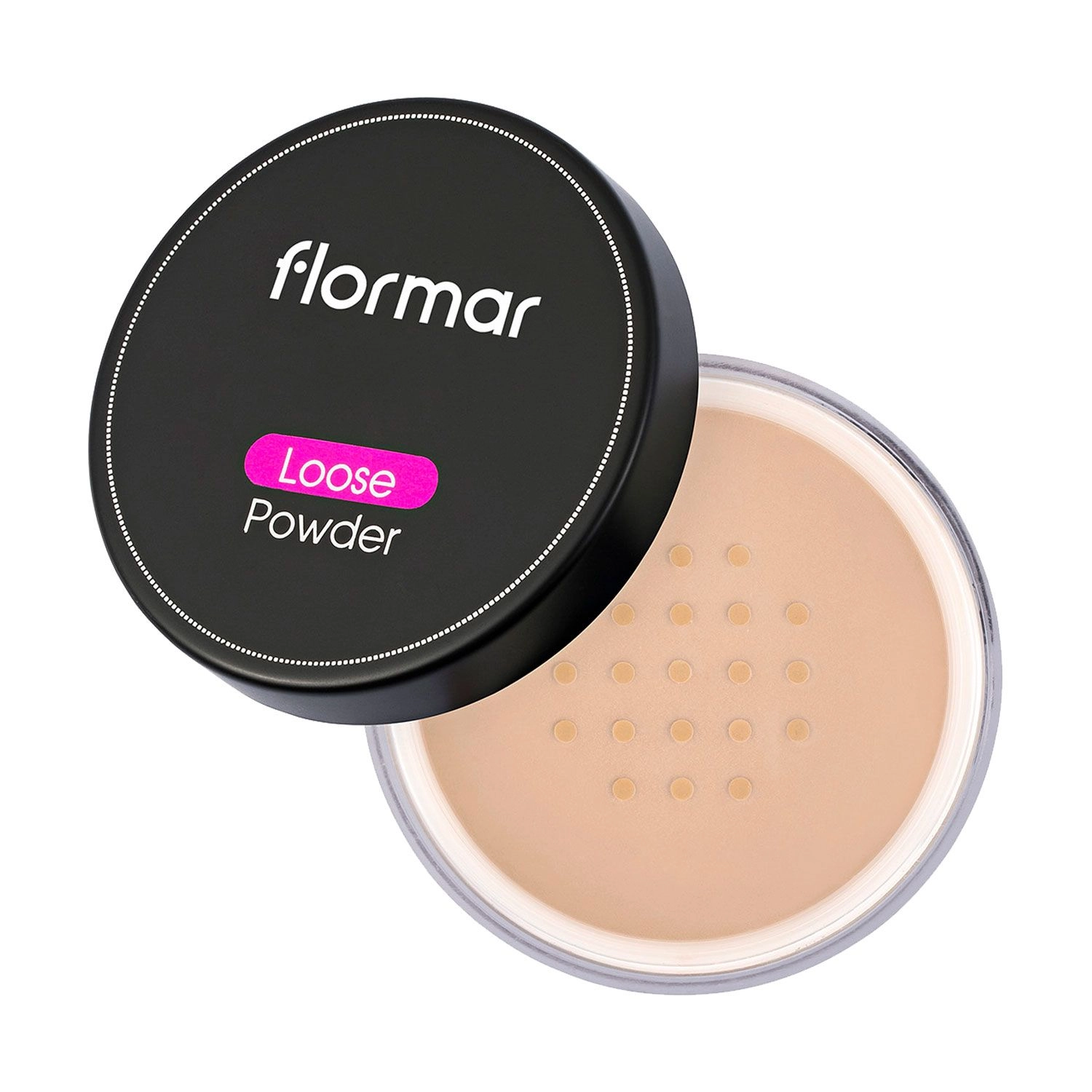 Flormar Рассыпчатая пудра для лица Loose Powder 003 Medium Sand, 18 г - фото N1