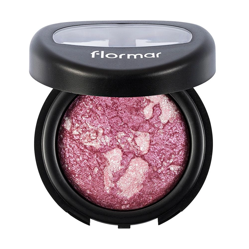 Flormar Запечені тіні для повік Diamonds Baked Eye Shadow D04 Pink Diamond, 5 г - фото N2