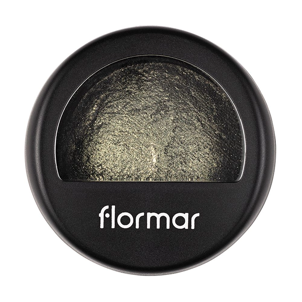Flormar Запечені тіні для повік Diamonds Baked Eye Shadow D07 Olive Glam, 5 г - фото N1