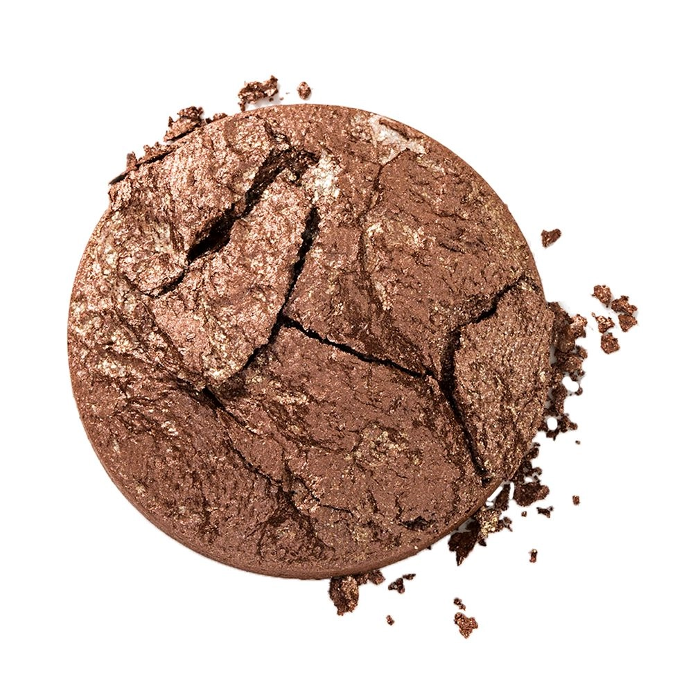 Flormar Запечені тіні для повік Diamonds Baked Eye Shadow D08 Golden Brown, 5 г - фото N3