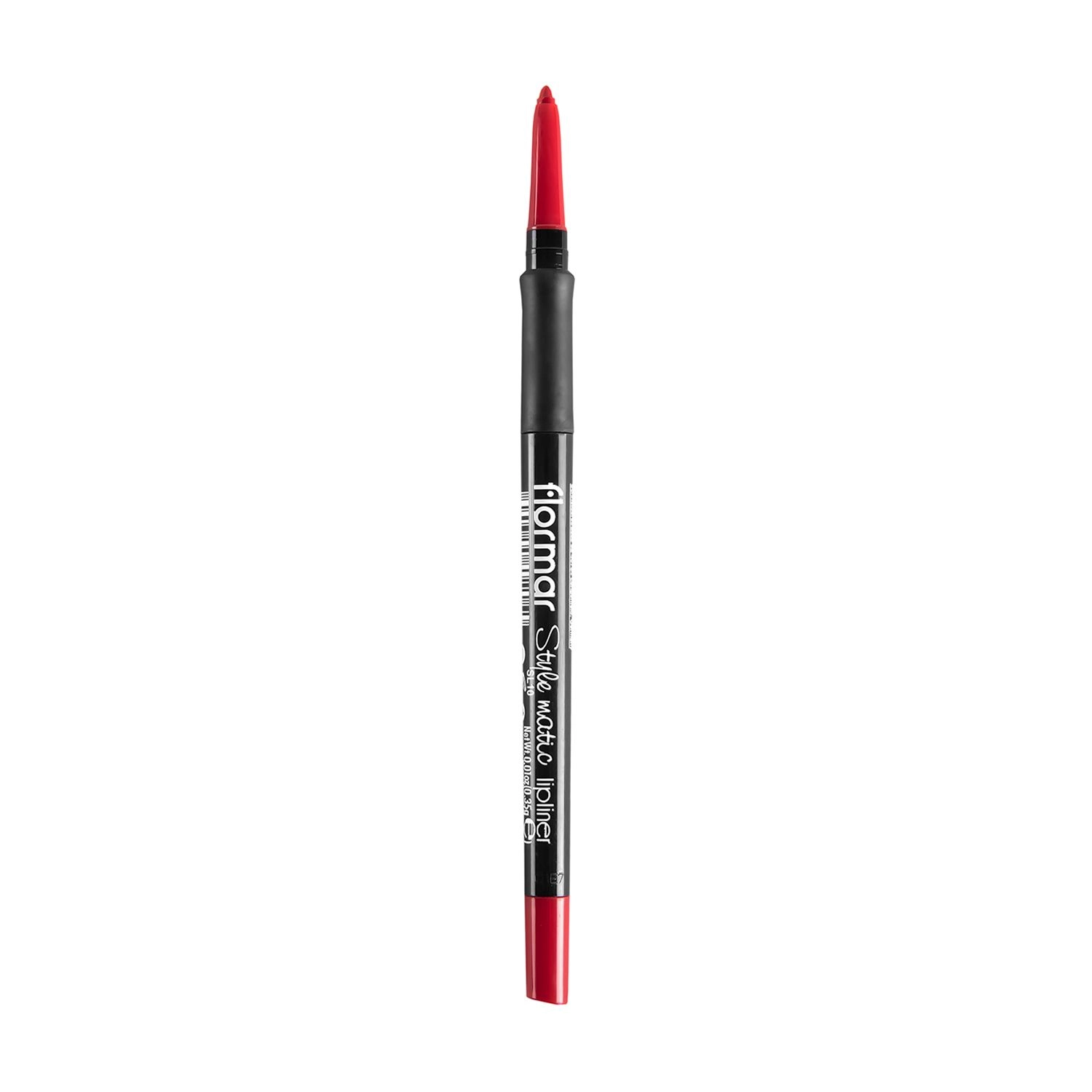 Flormar Автоматичний олівець для губ Style Matic Lipliner SL10 Vivid Red, 0.35 г - фото N2