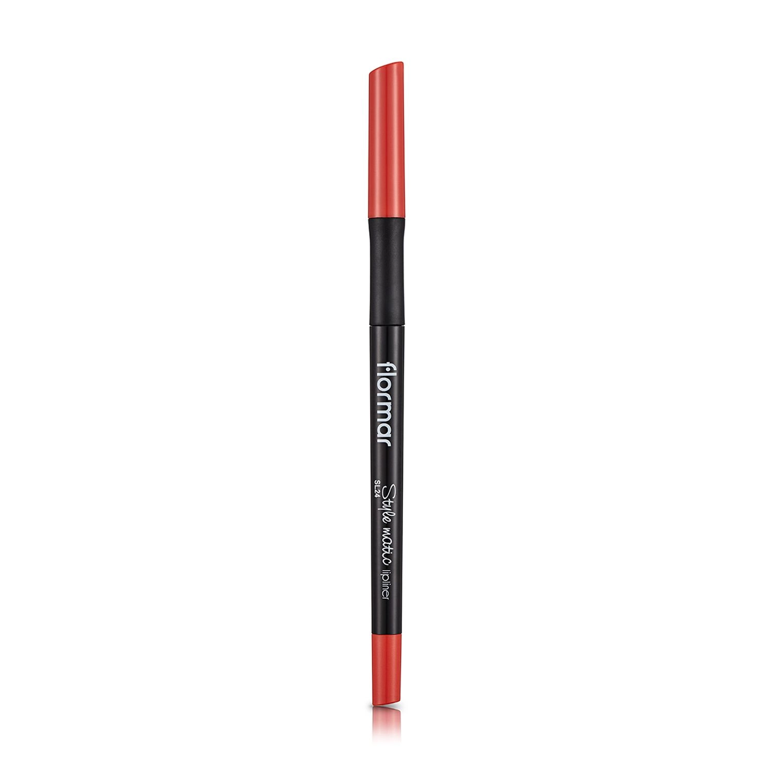 Flormar Автоматичний олівець для губ Style Matic Lipliner SL24 Soft Caramel, 0.35 г - фото N1