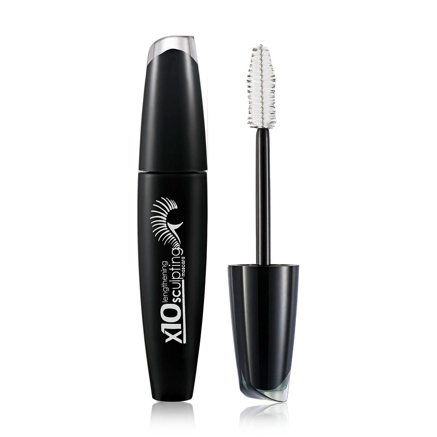 Flormar Туш для вій X10 Sculpting Lengthening Mascara Black, 15 мл - фото N1