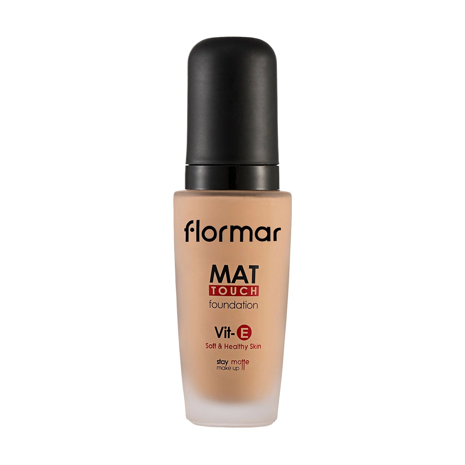 Flormar Тональна основа для обличчя Matt Touch Foundation M304 Nude Ivory, 30 мл - фото N1