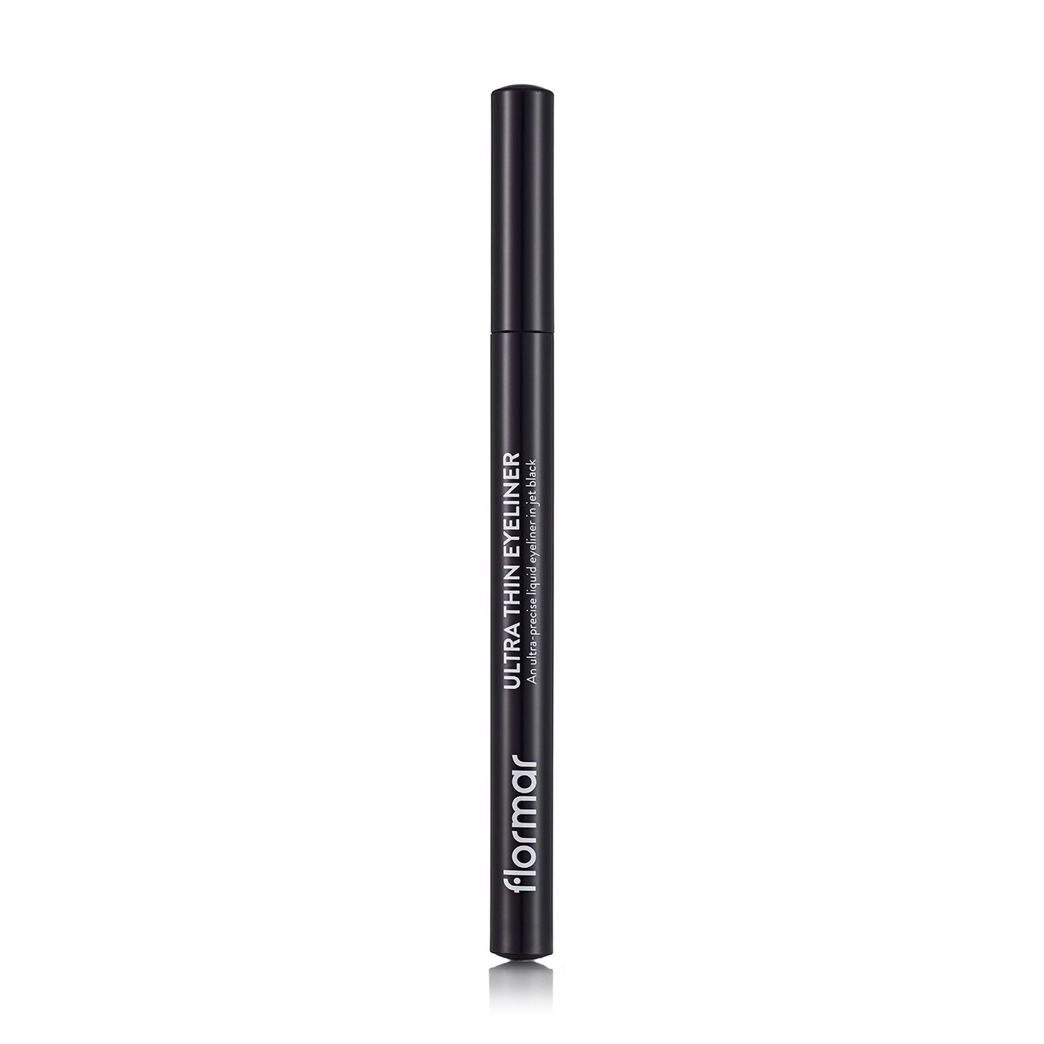 Flormar Підводка-фломастер для очей Ultra Thin Eyeliner Black, 1 мл - фото N1