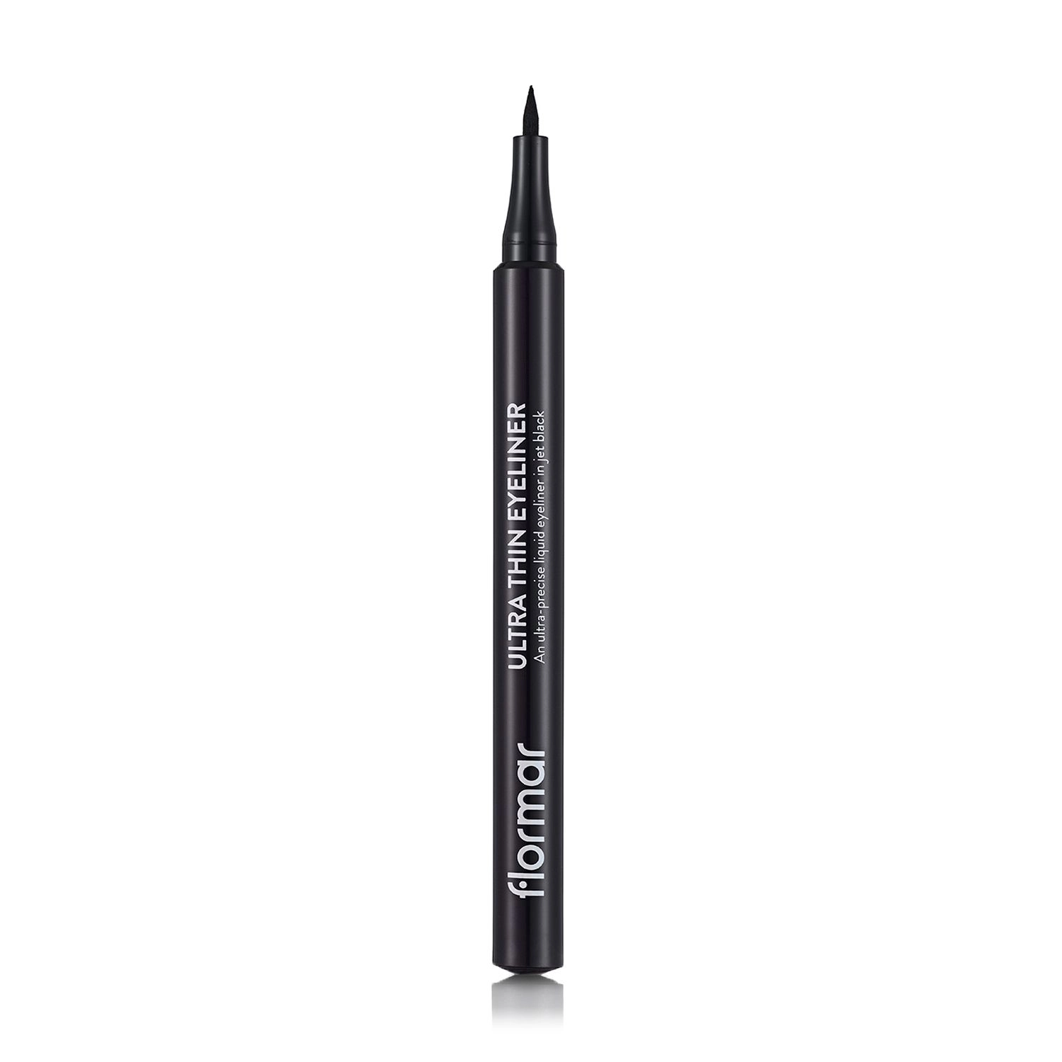 Flormar Подводка-фломастер для глаз Ultra Thin Eyeliner Black, 1 мл - фото N2