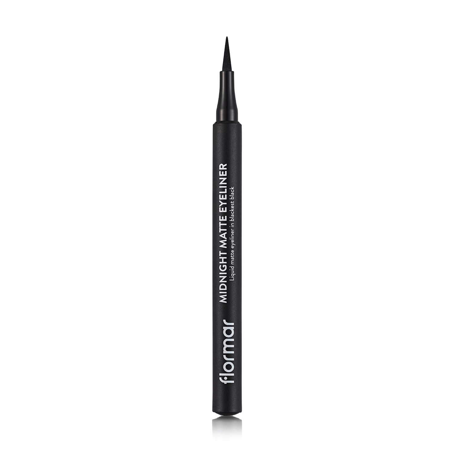 Flormar Подводка-фломастер для глаз Midnight Matte Eyeliner, 1 мл - фото N2