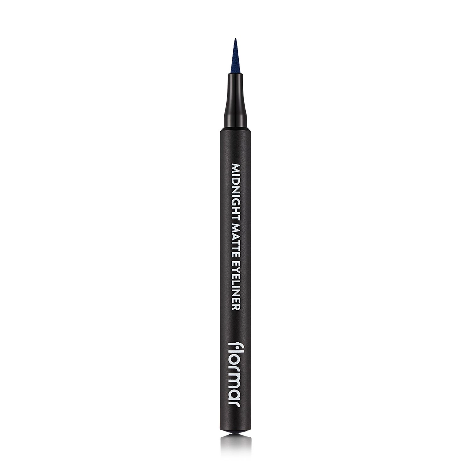 Flormar Подводка-фломастер для глаз Midnight Matte Eyeliner 03 Dark Blue, 1 мл - фото N2