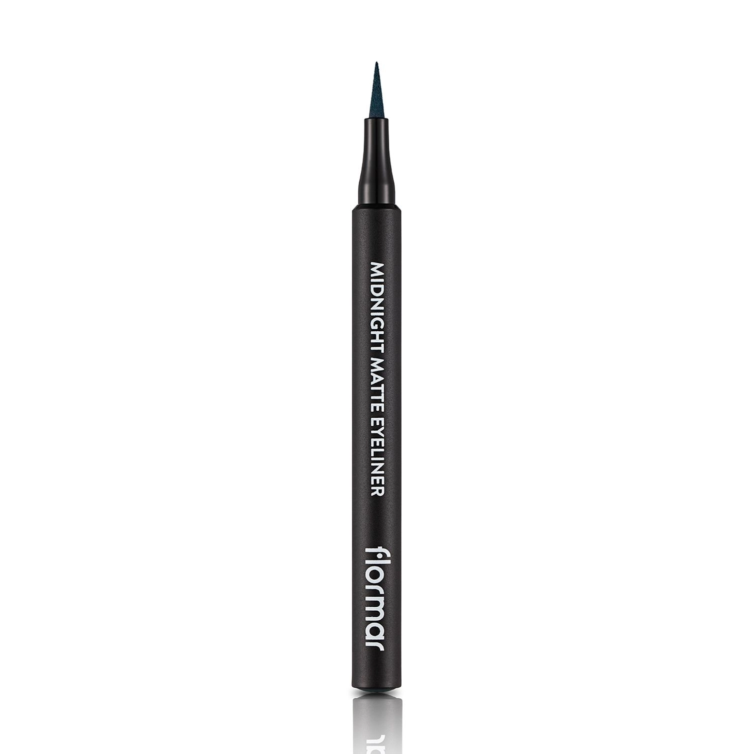 Flormar Подводка-фломастер для глаз Midnight Matte Eyeliner 04 Green, 1 мл - фото N2