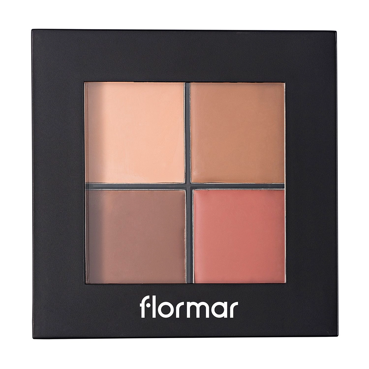 Flormar Палетка для контурирования лица Contour Palette, 10 г - фото N1